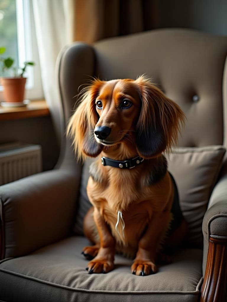 A dog