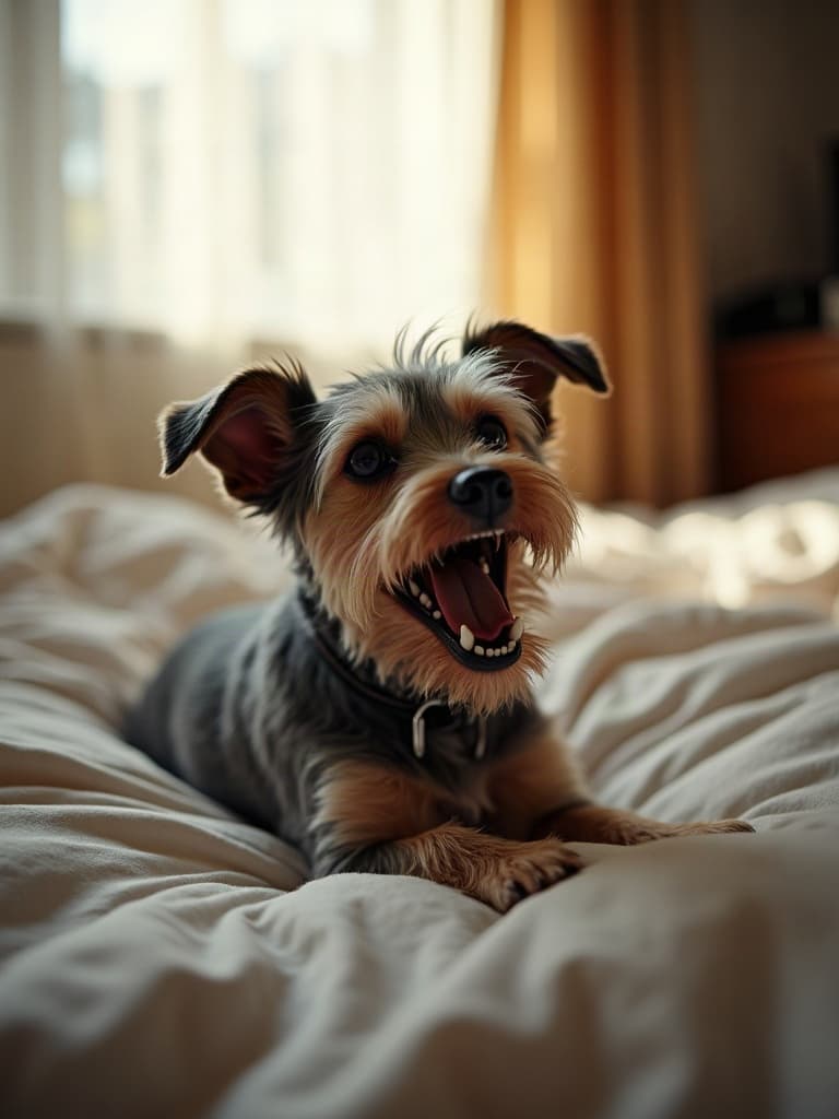 A dog