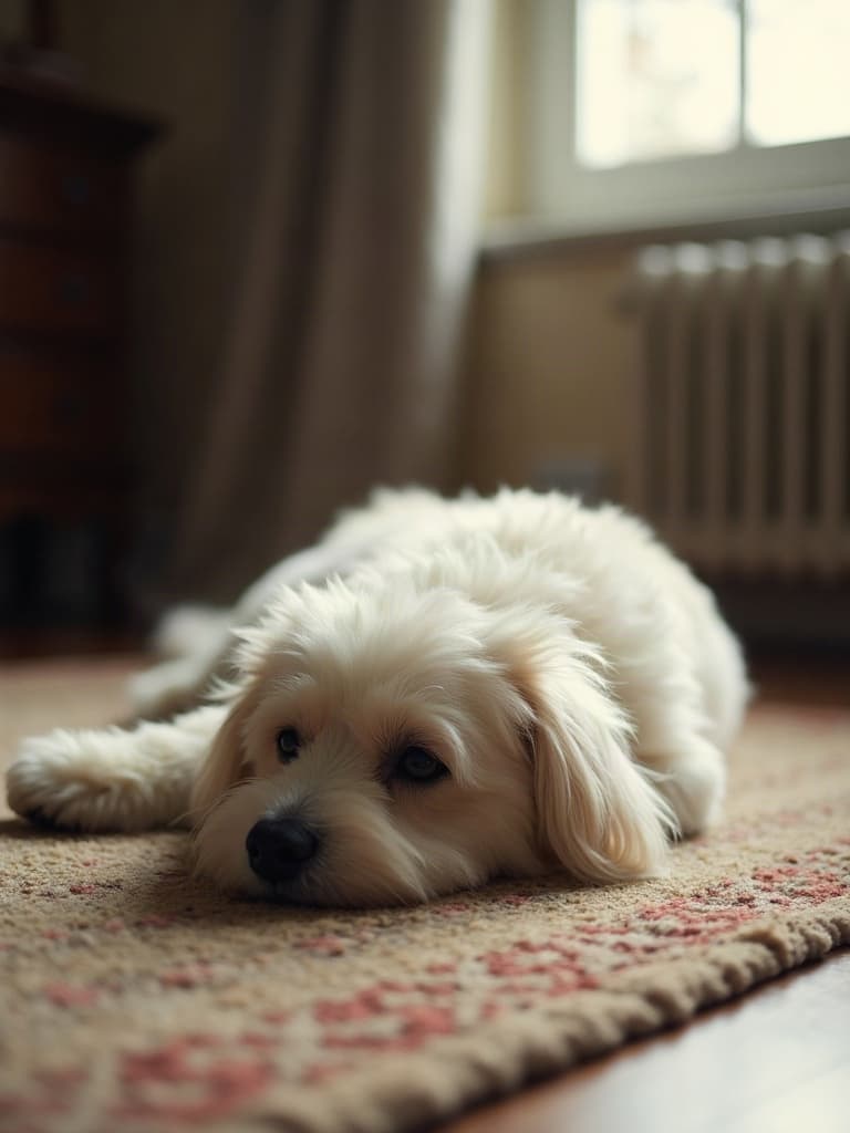A dog