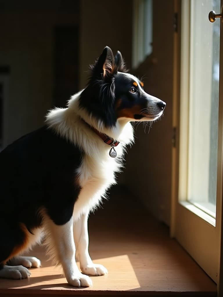 A dog