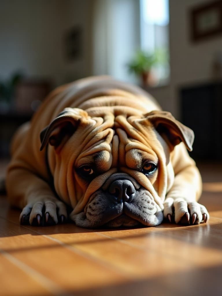 A dog